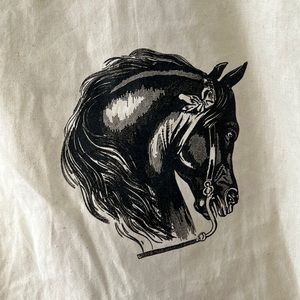 John Derian horse tote
